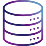 Database icon signifying storage